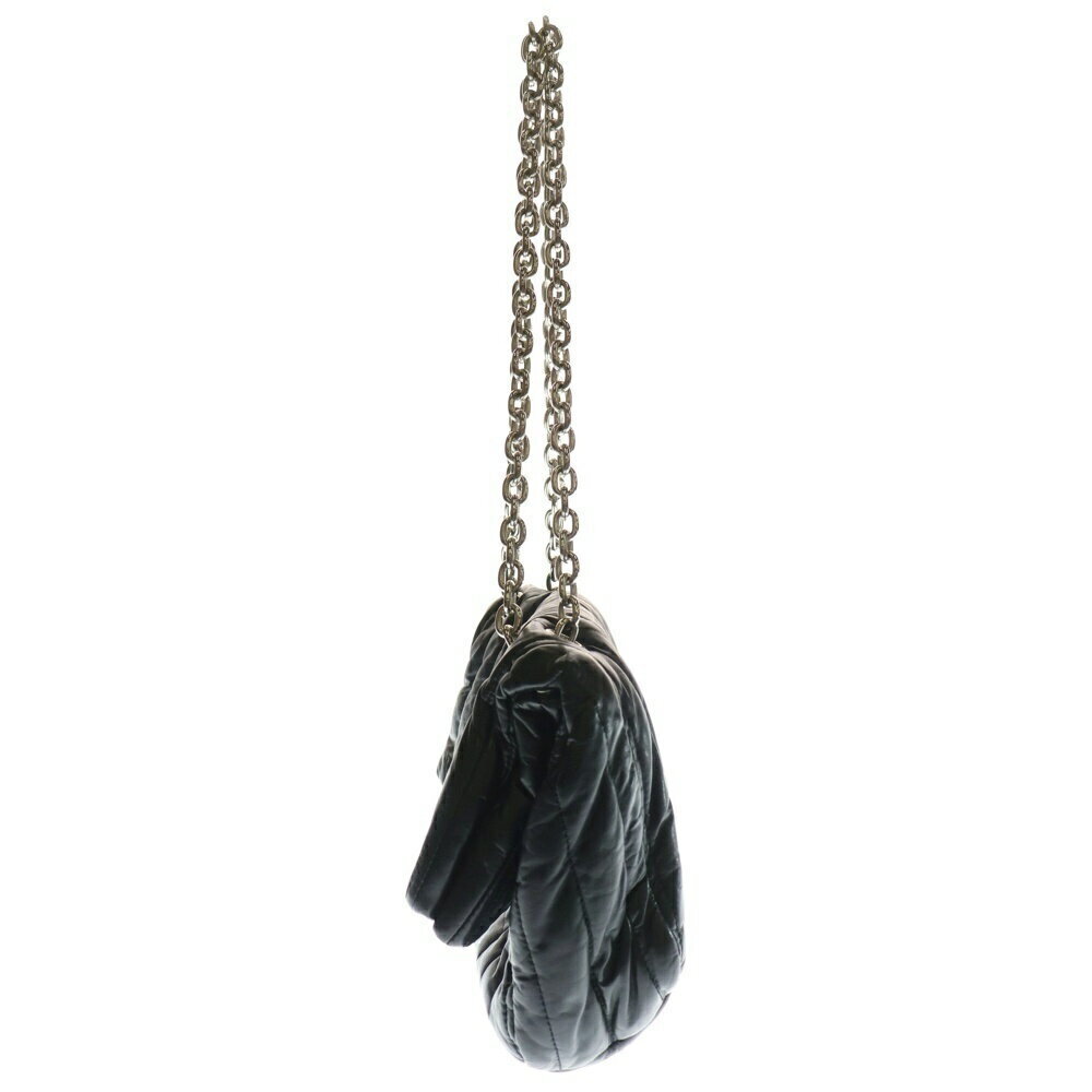 BALENCIAGA MONACO BAG CHAIN Logo Shoulder Black - Picture 3 of 6